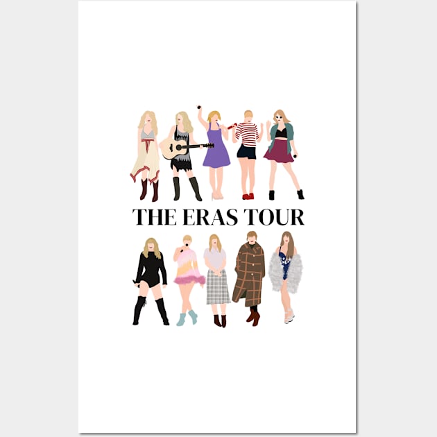 The eras tour - through the eras Wall Art by FunartsbyM